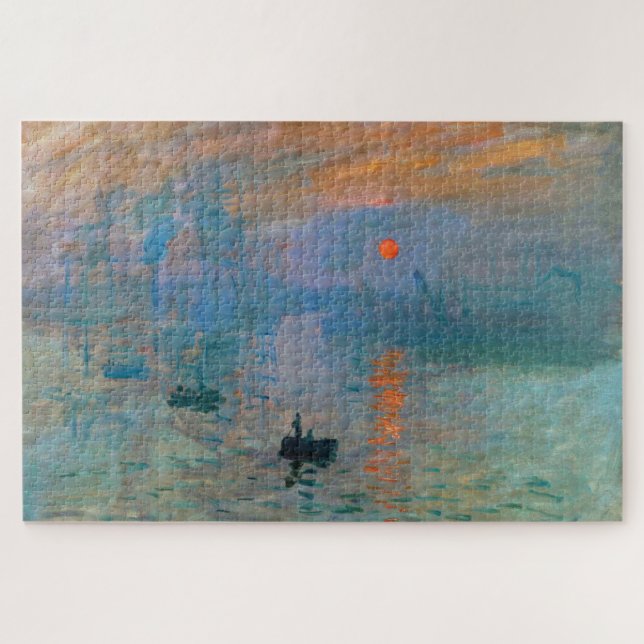 Quebra-cabeça Impressão Suspensão de Claude Monet (Horizontal)