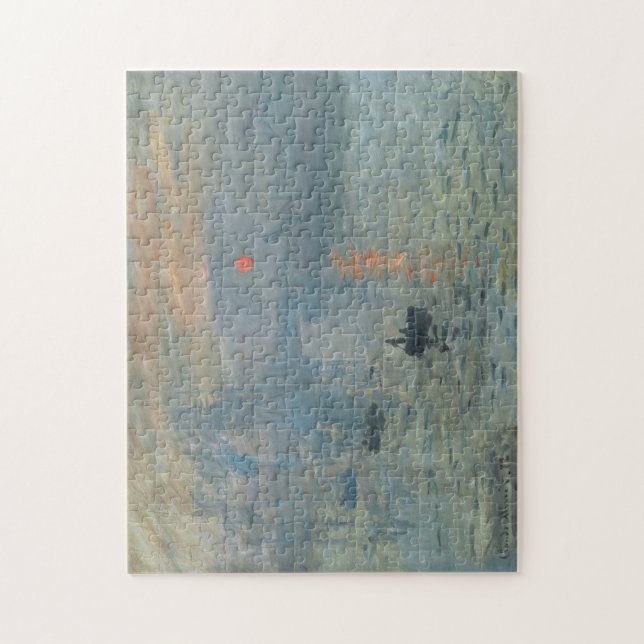 Quebra-cabeça Impression soleil levant Claude Monet (Vertical)