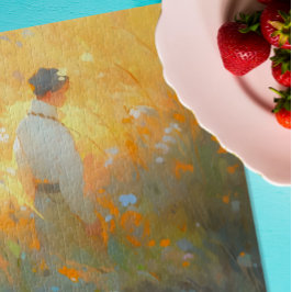 Quebra-cabeça Impressionismo dos Campos de Verão