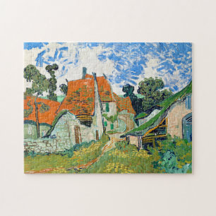Quebra-cabeça Impressionismo Vincent Van Gogh Street em Auvers