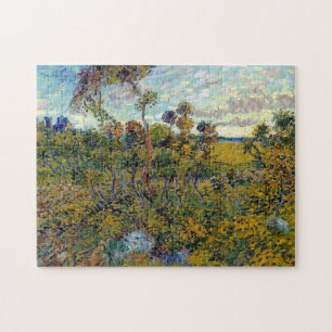 Quebra-cabeça Impressionismo Vincent Van Gogh Sunset em Montmajo