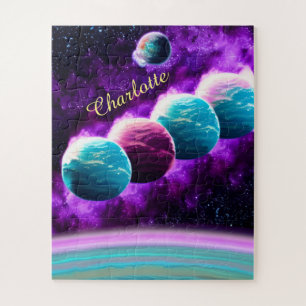 Quebra-cabeça Impressionista Cosmic Incrível Diversão do Univers