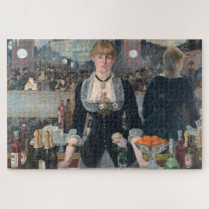 Quebra-cabeça Impressionista do bar Folies-Bergere Manet