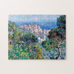 Quebra-cabeça Impressionista Pessoas Monet View de Bordighera