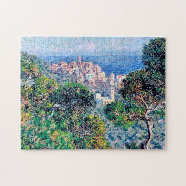 Quebra-cabeça Impressionista Pessoas Monet View de Bordighera (Horizontal)
