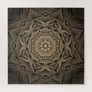 Quebra-cabeça Impressões de calçado em Sand Mandala 2