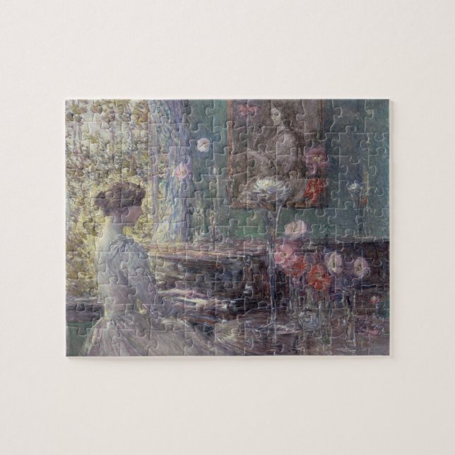 Quebra-cabeça Improvisação por Frederick Childe Hassam (Horizontal)