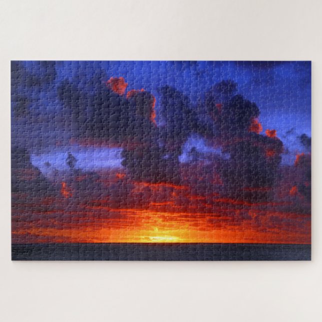 Quebra-cabeça INCÊNDIO PACÍFICO SUN 20x30 POLEGADAS (Horizontal)