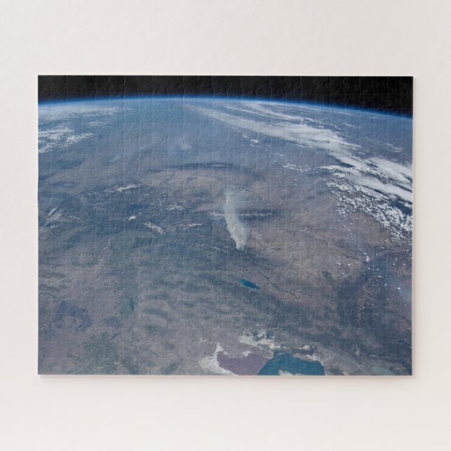 Quebra-cabeça Incêndios Selvagens Nos Eua Ocidental E Sudoeste. (Horizontal)