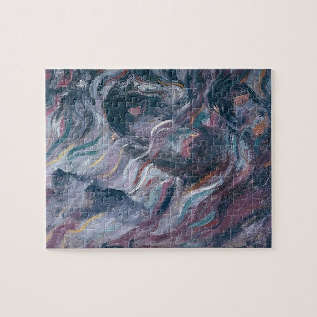 Quebra-cabeça Incertezas I. Os adeuses (triptych) 1911 (oi (Horizontal)