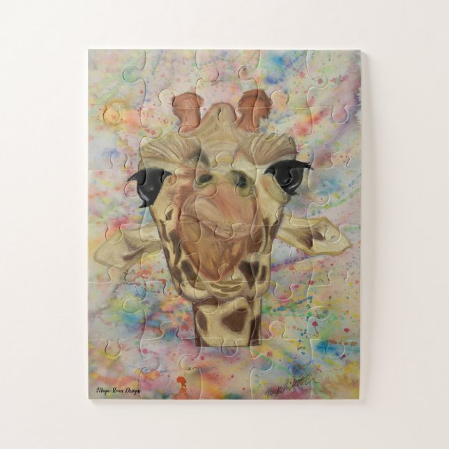 Quebra-cabeça Incrível para Crianças com Arte Orig (Vertical)