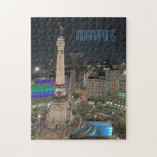 Quebra-cabeça Indianapolis Monument Circle Jigsaw Puzzle