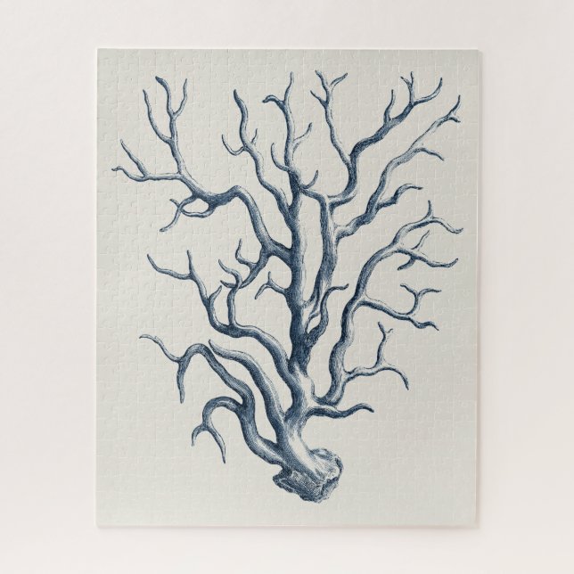 Quebra-cabeça Indigo Coral (Vertical)