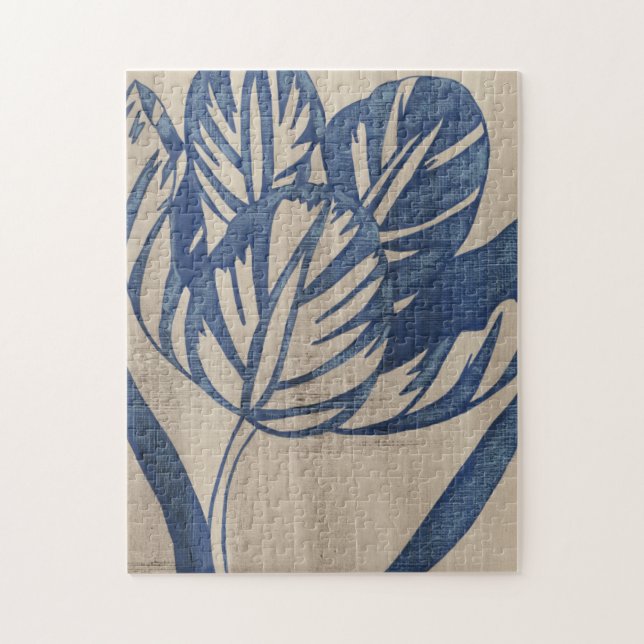Quebra-cabeça Indigo Tulip (Vertical)