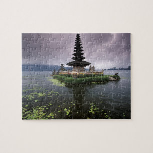 Quebra-cabeça Indonésia, Bali, Templo Ulun Danu.
