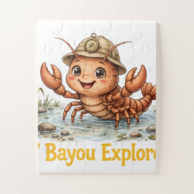 Quebra-cabeça Infantil Lil' Bayou Explorers Lagost (Vertical)