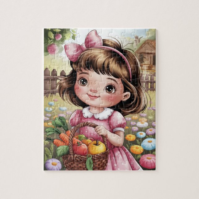 Quebra-cabeça infantis: A diversão da aprendizagem (Vertical)