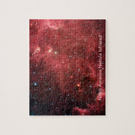 Quebra-cabeça Infravermelho da Nebulosa América do Norte