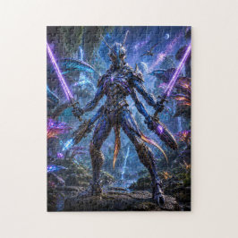 Quebra-cabeça Insectoid Alien Warrior Puzzle