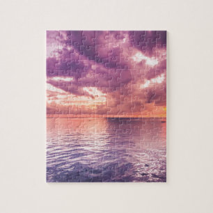 Quebra-cabeça Inspiração Sunset Oceânico