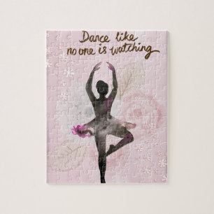 Quebra-cabeça inspirado da bailarina