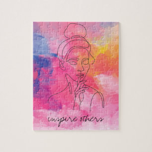 Quebra-cabeça Inspire Outros Belos Textos Personalizados De Arte