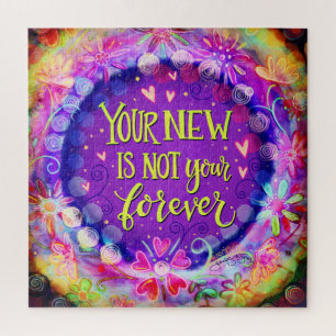 Quebra-cabeça Inspirivência "New Not Forever"