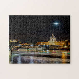 Quebra-cabeça Institut de France e Pont des Arts - Paris