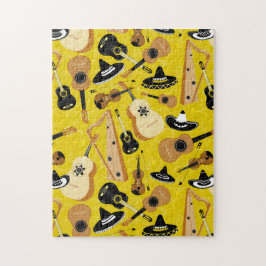 Quebra-cabeça Instrumentos de Banda Mariachi