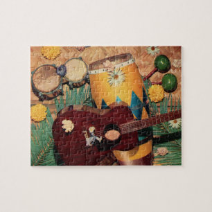 Quebra-cabeça Instrumentos musicais em latim