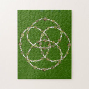 Quebra-cabeça - Interseção de pérolas e pedras