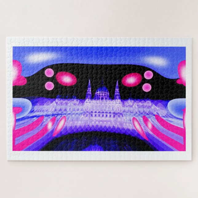 Quebra-cabeça invasão de alienígenas (Horizontal)