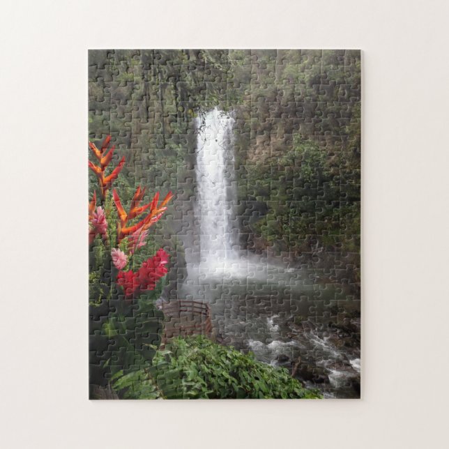 Quebra-cabeça Inverno em Costa Rica (Vertical)