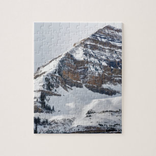 Quebra-cabeça Inverno em Mt Timpanogos - Sundance - Utá