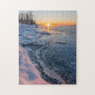 Quebra-cabeça Inverno em Two Harbors Minnesota