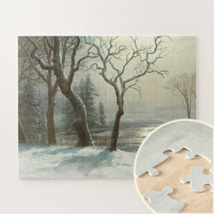 Quebra-cabeça Inverno em Yosemite por Albert Bierstadt