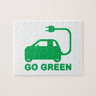 Quebra-cabeça Ir Verde ~ Dirigir Carros Elétricos