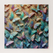 Iridescent Butterfly Garden