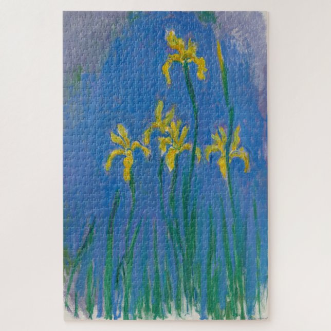 Quebra-cabeça Íris de Claude Monet – 1924–1925 (Vertical)