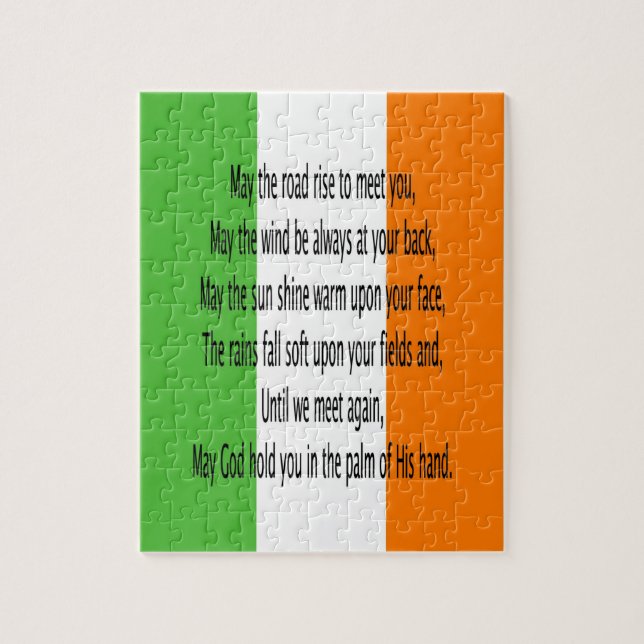 Quebra-cabeça Irish Bessing (Vertical)