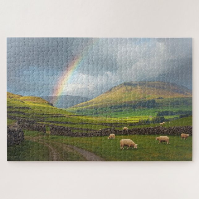 Quebra-cabeça Irish Countryside Jigsaw Puzzle (Horizontal)