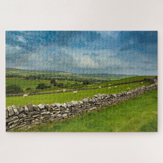Quebra-cabeça Irish Countryside Jigsaw Puzzle (Horizontal)
