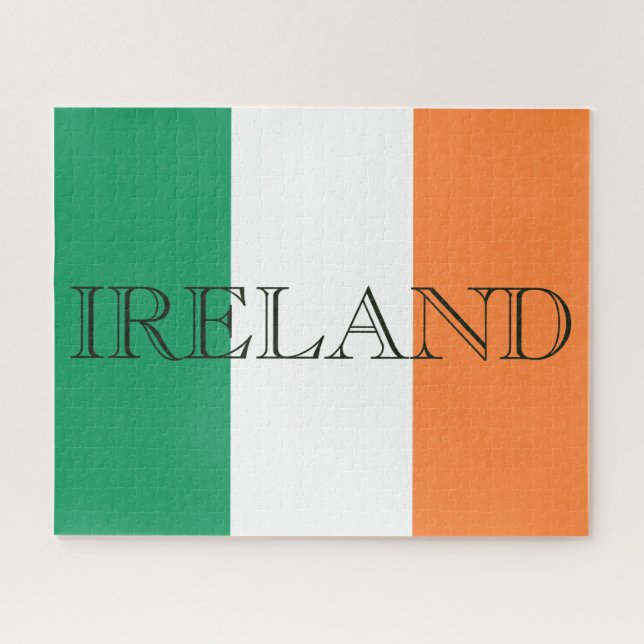 Quebra-cabeça Irish Flag Ireland 16x20 520pc jpcn (Horizontal)
