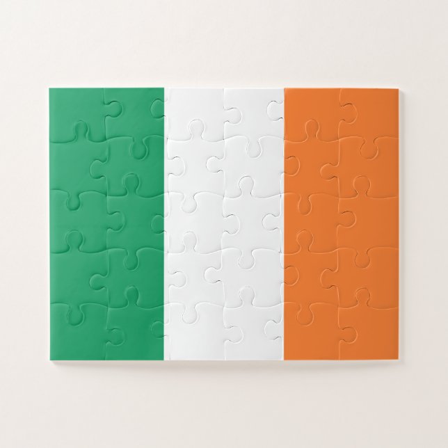Quebra-cabeça Irish National Flag, Irish Standard, Banner (Horizontal)
