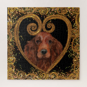 QUEBRA-CABEÇA IRISH SETTER