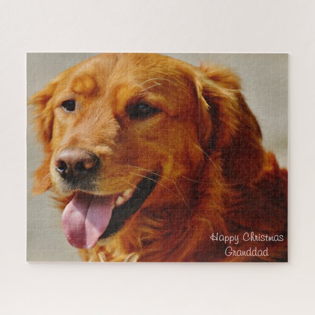 Quebra-cabeça Irish Setter Dog. (Horizontal)