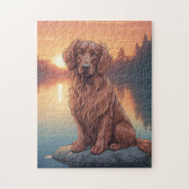 Quebra-cabeça Irish Setter dog