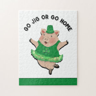 Quebra-cabeça Irlandês Jig Engraçado
