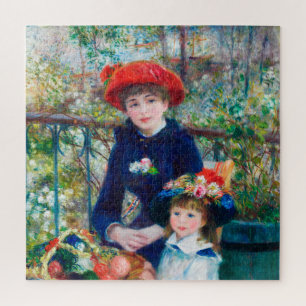 Quebra-cabeça Irmã de Pierre-Auguste Renoir no terraço