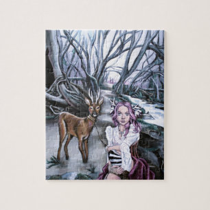 Quebra-cabeça irmão e irmã